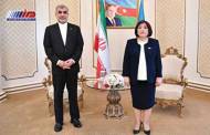 دیدار نیکزاد با رئیس مجلس ملی جمهوری آذربایجان