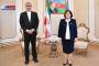 دیدار نیکزاد با رئیس مجلس ملی جمهوری آذربایجان
