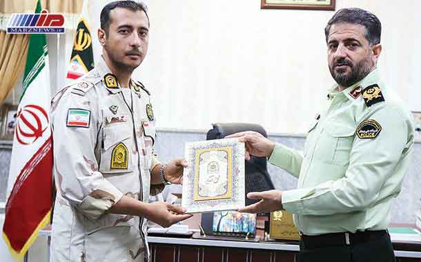 شرح از جان گذشتگی و روحیه انسان دوستانه یک مرزبان