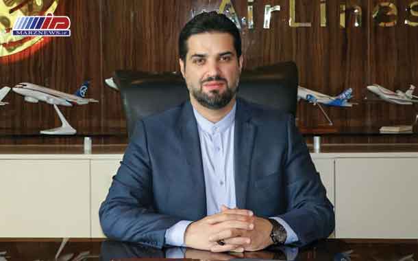 خلبان «ابوذر شیرودی» مدیرعامل جدید هواپیمایی آسمان شد