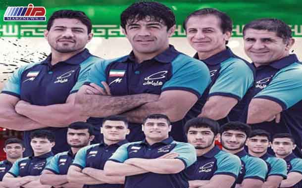 تیم ملی کشتی فرنگی جوانان ایران قهرمان آسیا شد