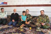 دیدار ارشد نظامی ارتش در استان‌های قزوین و زنجان با خانواده شهید مهدی محمدی‌نسب