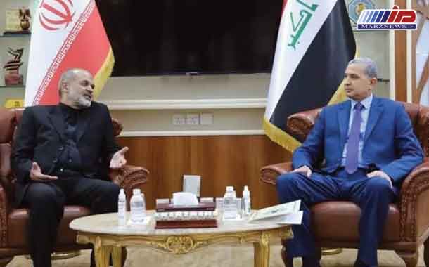 وزیر کشور با همتای عراقی خود دیدار کرد