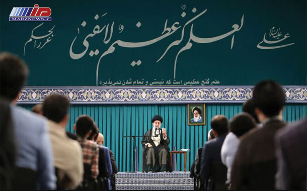 بیانات رهبر انقلاب در دیدار نخبگان و استعدادهای برتر تحصیلی