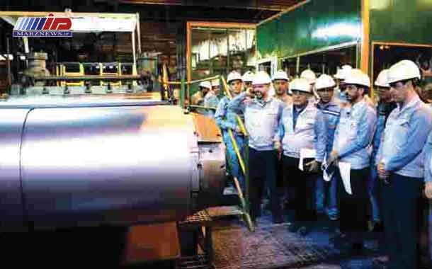 تولید كلاف سرد با عرض نامتقارن