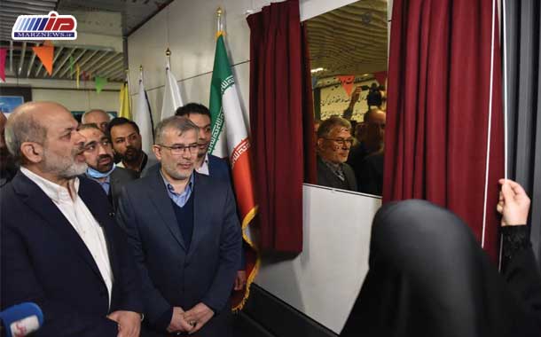 فاز نخست قطار شهری کرج با حضور وزیر کشور افتتاح شد