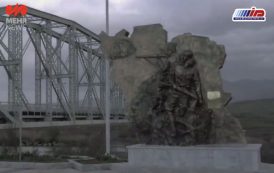 پل آهنی ارس، مزار شهدای ۱۳۲۰