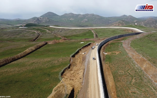 دیوار مرزی ۹۶ کیلومتری ترکیه با ایران