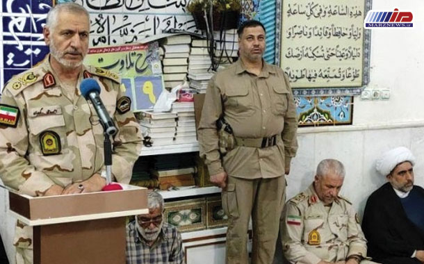 خون شهدای مظلوم مرزبانی تضمین‌کننده امنیت مرزها است