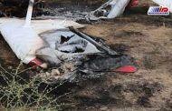 سقوط هواپیمای آموزشی در فرودگاه پیام کرج