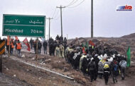 کاروان‌های زائران پیاده امام رضا(ع) از مرز ۱۲۰۰ کاروان عبور کرد‌