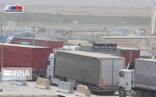 ۲۵۰ هزار تن محصولات کشاورزی از مرز مهران به عراق صادر شد