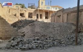 آتش دوگانگی مسوولیت‌ها دامن یک عمارت تاریخی در کنگاور را گرفت