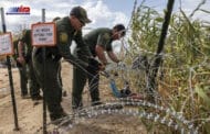 سیم‌های خاردار در مرز مکزیک تنش داخلی را در آمریکا تشدید کرد