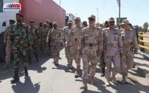 بازدید فرمانده مرزبانی فراجا از پایانه مرزی میلک