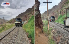 حادثه خروج از ریل قطار باری در نزدیکی مرز رازی، ۲ مصدوم داشت
