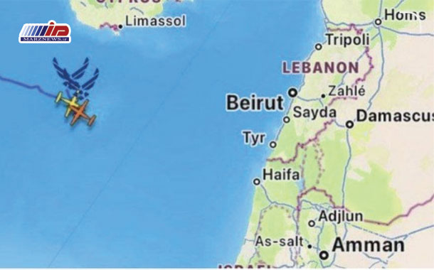 حضور هواپیمای جنگ الکترونیک آمریکا در مرز لبنان