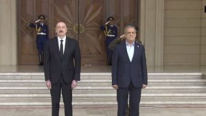 استقبال رسمی رئیسجمهور آذربایجان از پزشکیان