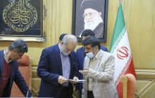 گزارش تصویری دیدار مدیر مرزنیوز و مجله دیده‌بان مرز با وزیر کشور