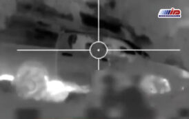 لحظه ترور نیروهای مرزبانی با تک تیرانداز مسلح به دید در شب