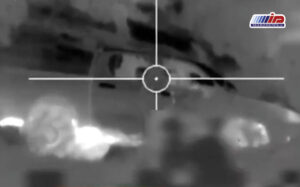 لحظه ترور نیروهای مرزبانی با تک تیرانداز مسلح به دید در شب