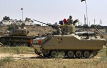 ارتش مصر حضور خود را در مرز با غزه تقویت کرد