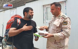 بازگرداندن کیف میلیونی به زائر اربعین توسط مرزبانی