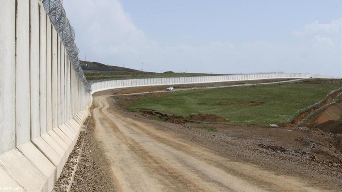 تکمیل دیوار امنیتی 204 کیلومتری در مرز ترکیه و ایران