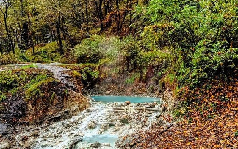 چشمه بلیران؛ سفری گرم در خنکای پاییز