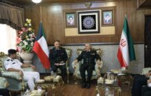 دیدار فرمانده مرزبانی با معاون گاردساحلی کویت و امضای تفاهم‌نامه امنیتی