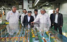 بازدید استاندار اردبیل از کارخانه پارس‌خودرو