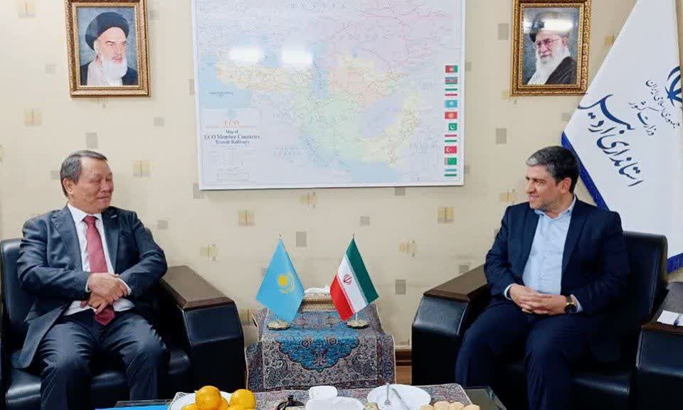 تعاملات دوجانبه اردبیل و قزاقستان گسترش می‌یابد