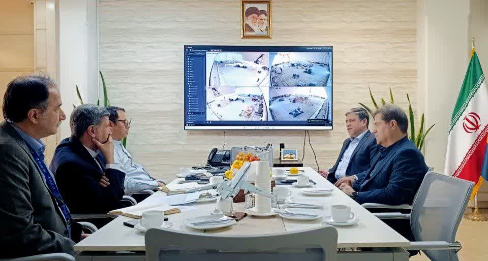 بررسی توسعه پروازها و ارتقای خدمات هوایی در نشست استاندار اردبیل با مدیرعامل اطلس‌ایر