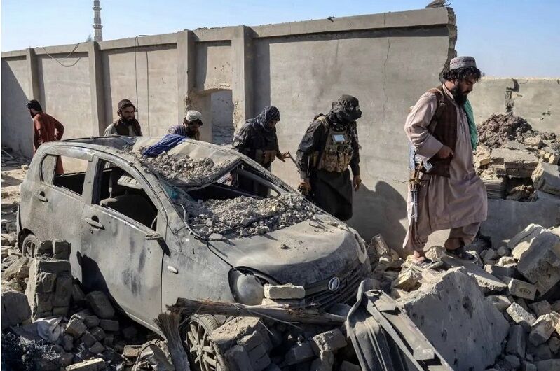 دو طالبان پشت یک مرز