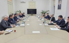 نشست استاندار اردبیل با شهردار باکو