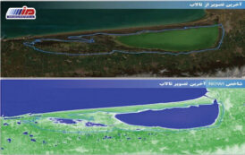 ۲۰ هزار هکتار از تالاب میانکاله به‌دلیل کاهش تراز آب دریای خزر خشک شد