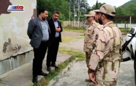 بازدید دادستان آستارا از مرز مشترک با جمهوری آذربایجان