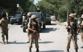۸ پلیس پاکستان در مرز افغانستان کشته شدند
