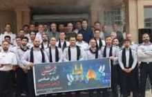 خادمان ایمنی شهر کرج به مرز مهران اعزام شدند